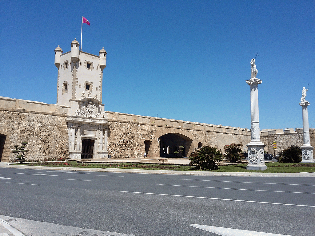 City walls of Cadiz