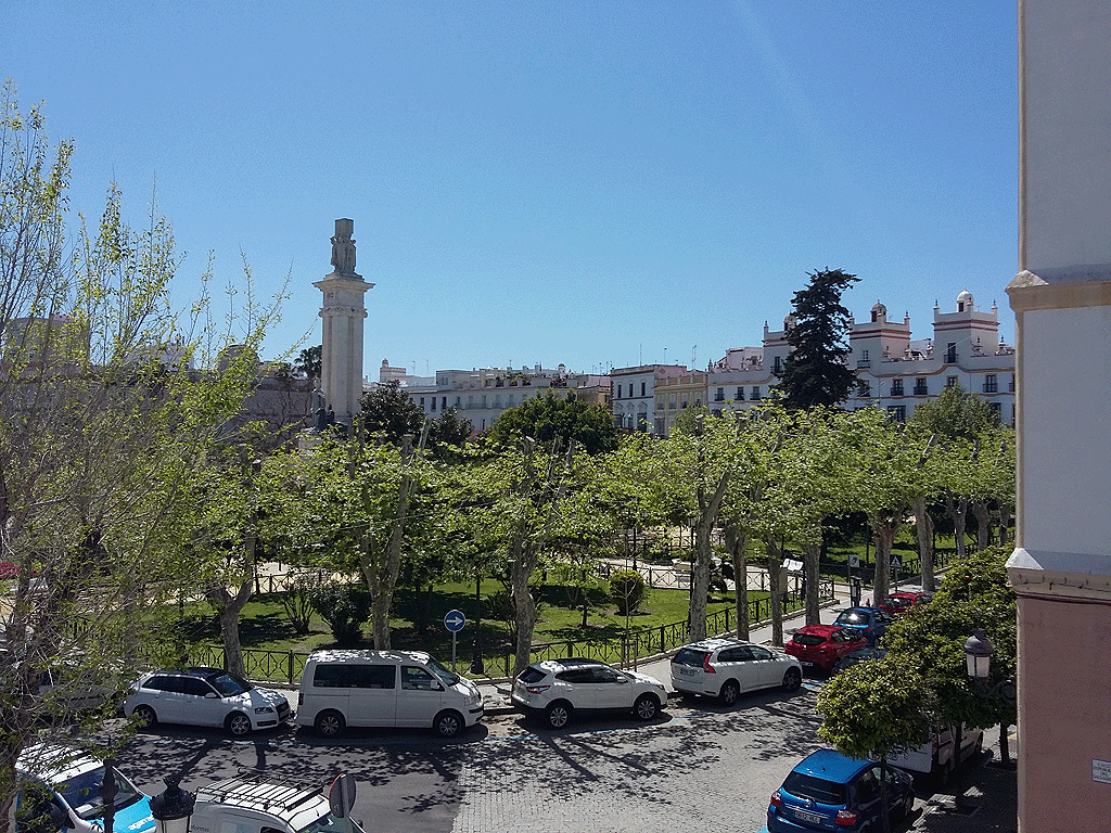 Plaza España from Murallas de San Carlos