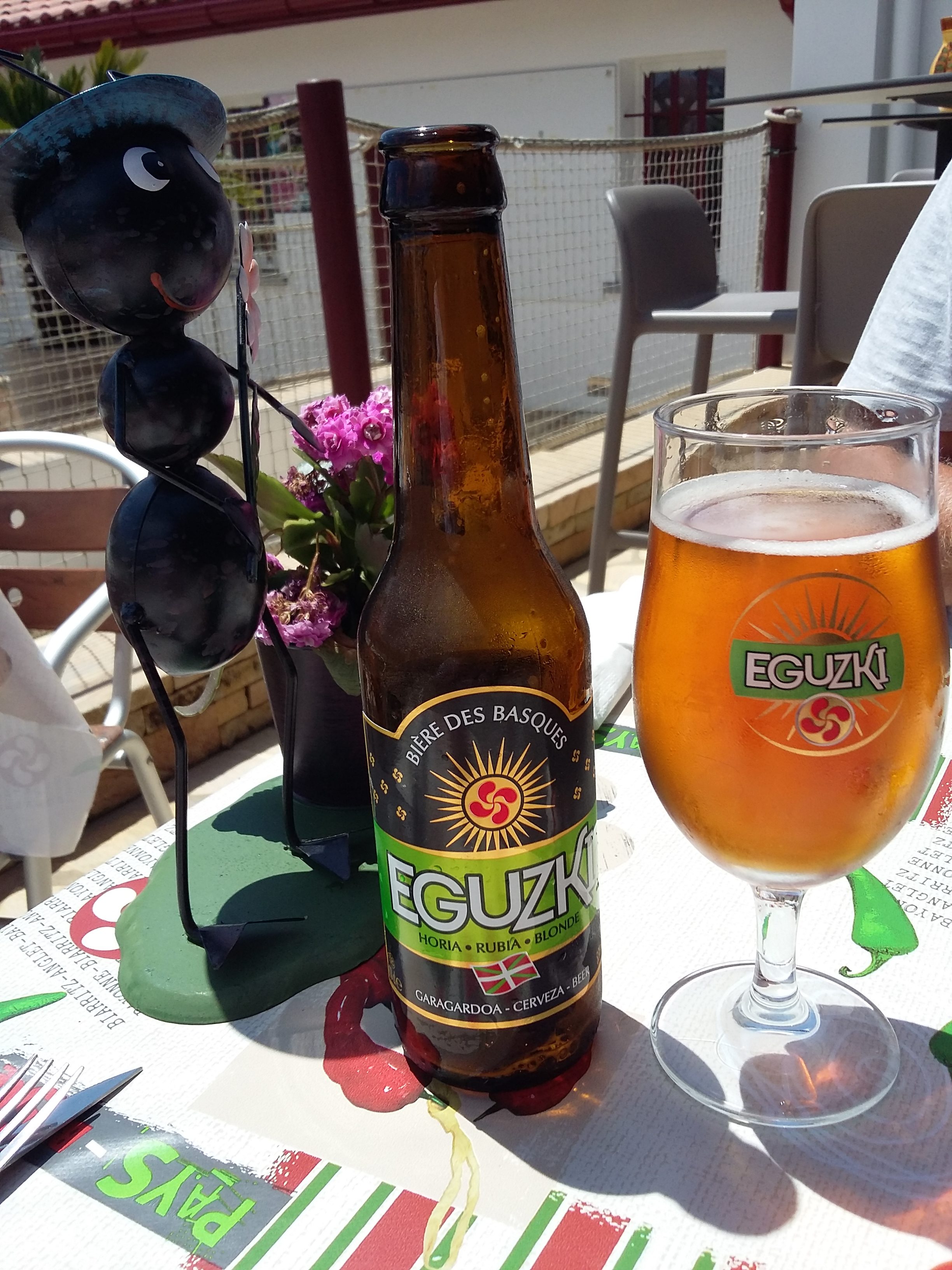 Basque beer yummy