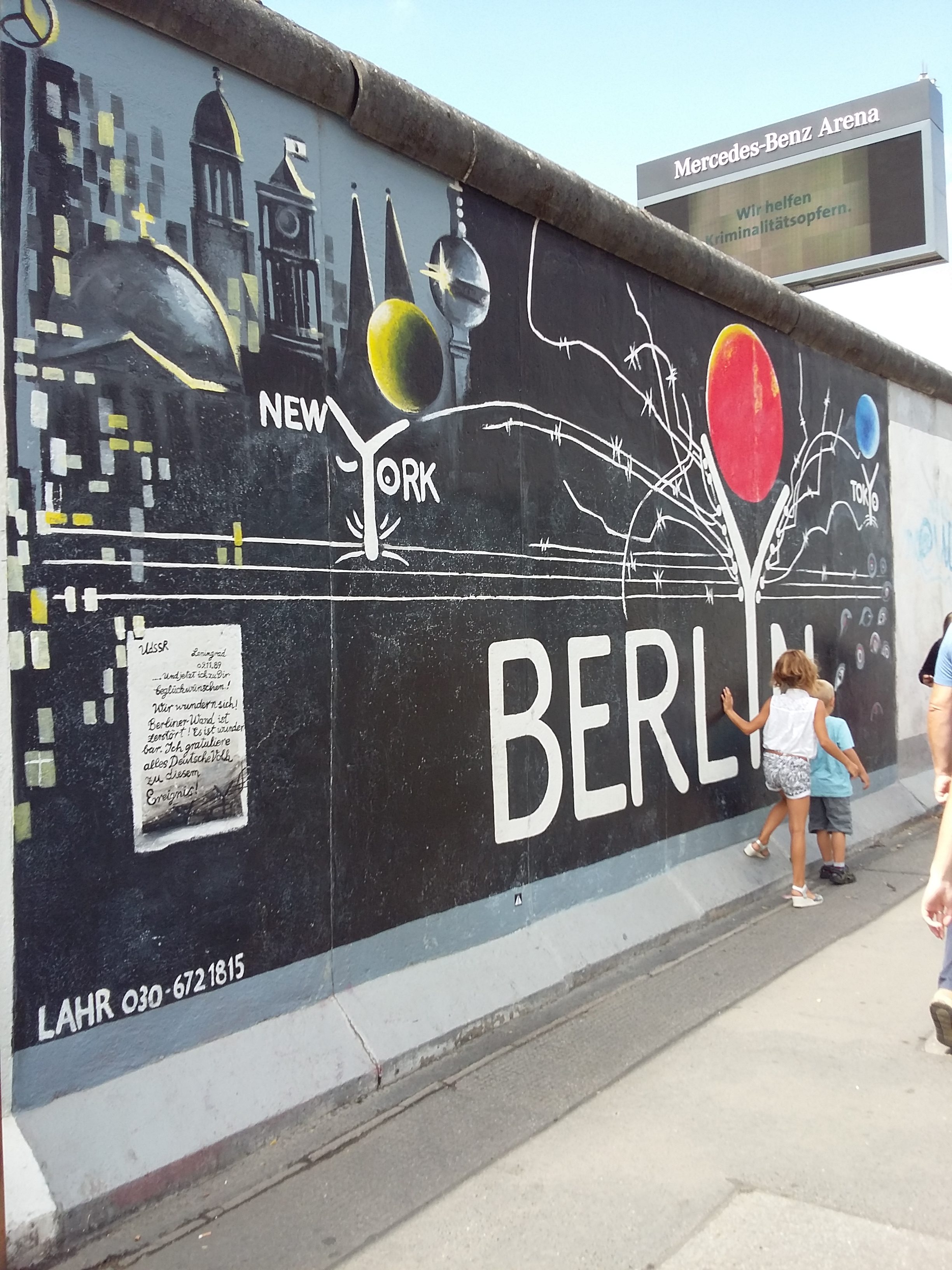 Berlin East side wall Berlin East side wall