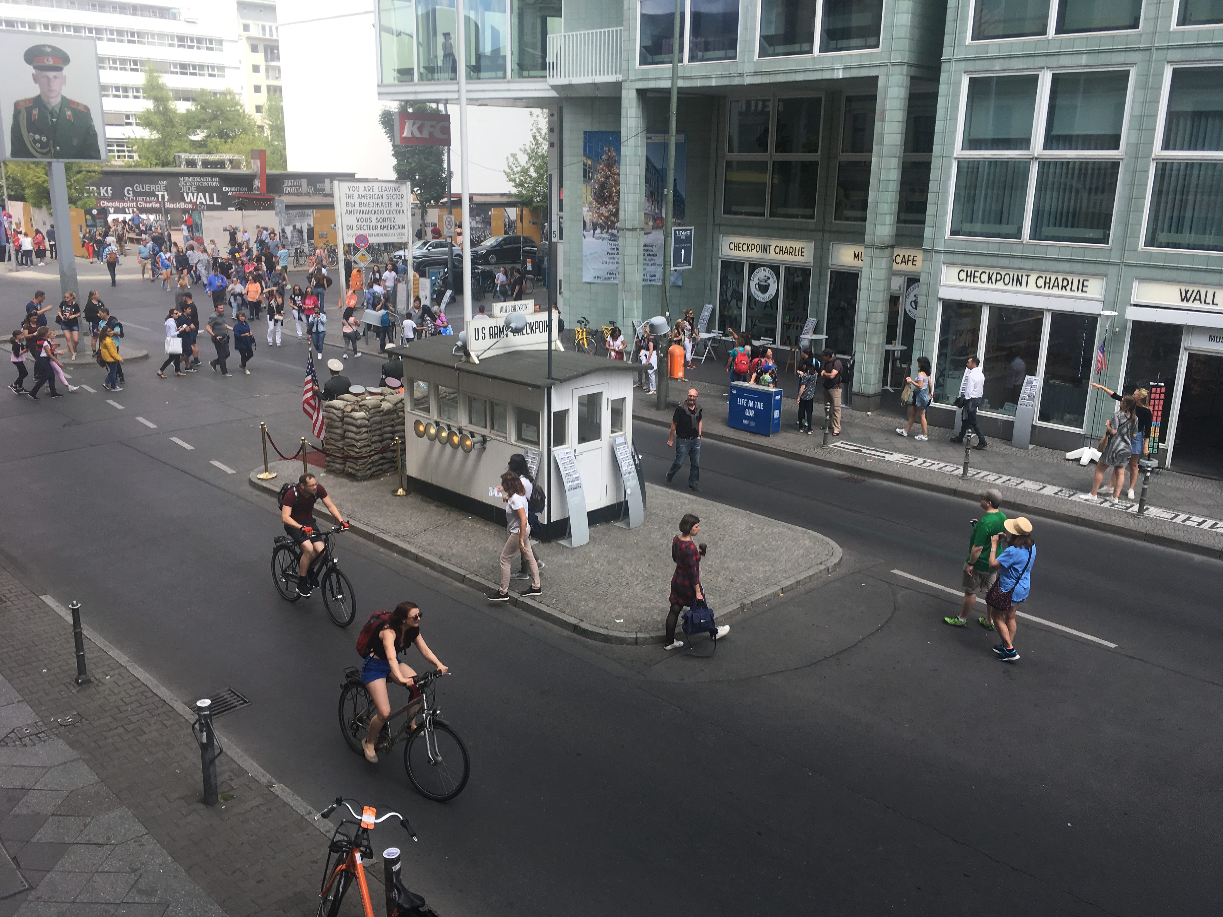 Checkpoint Charlie booth Checkpoint Charlie booth