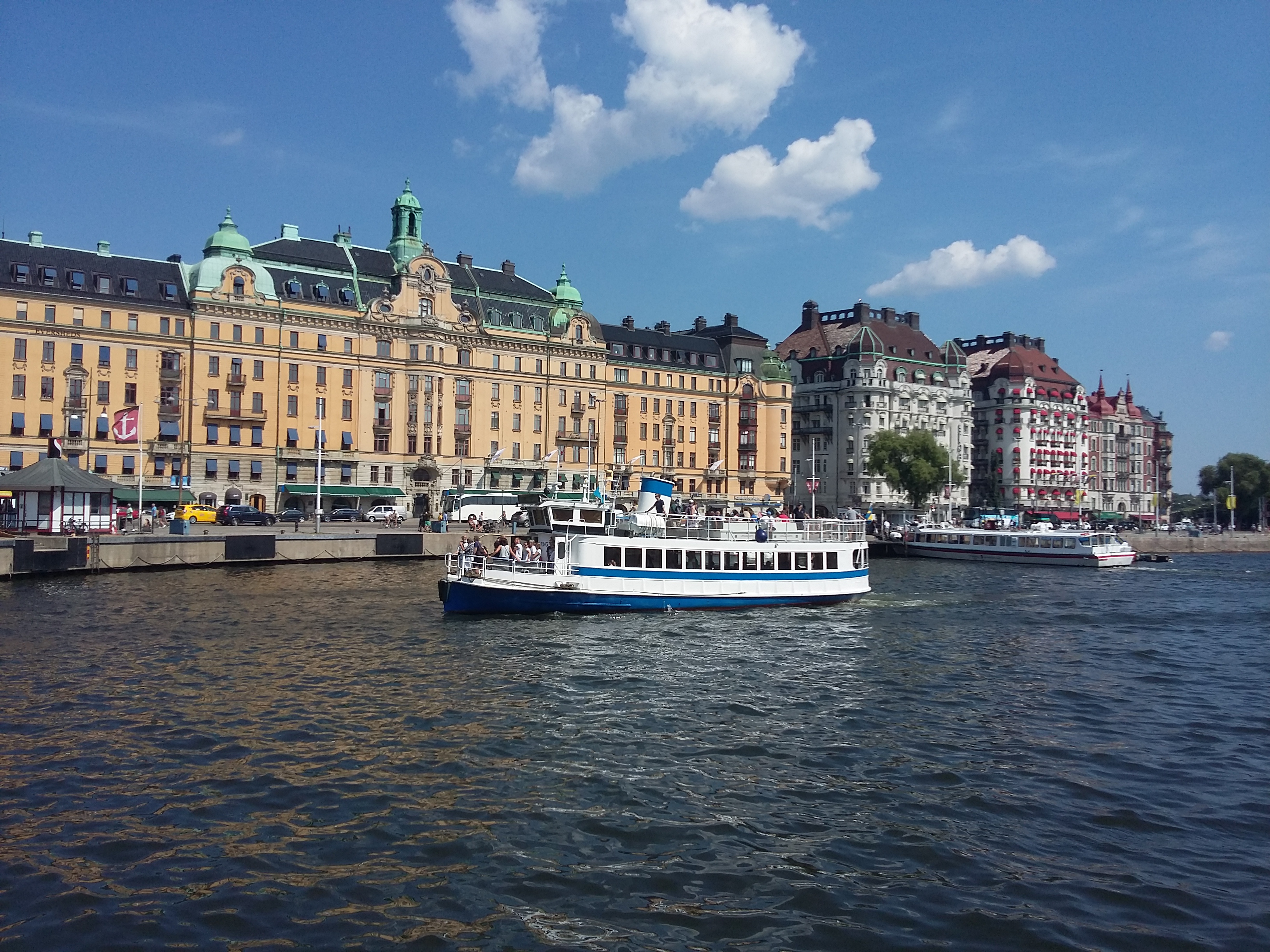 View over Nybroviken Stockholm