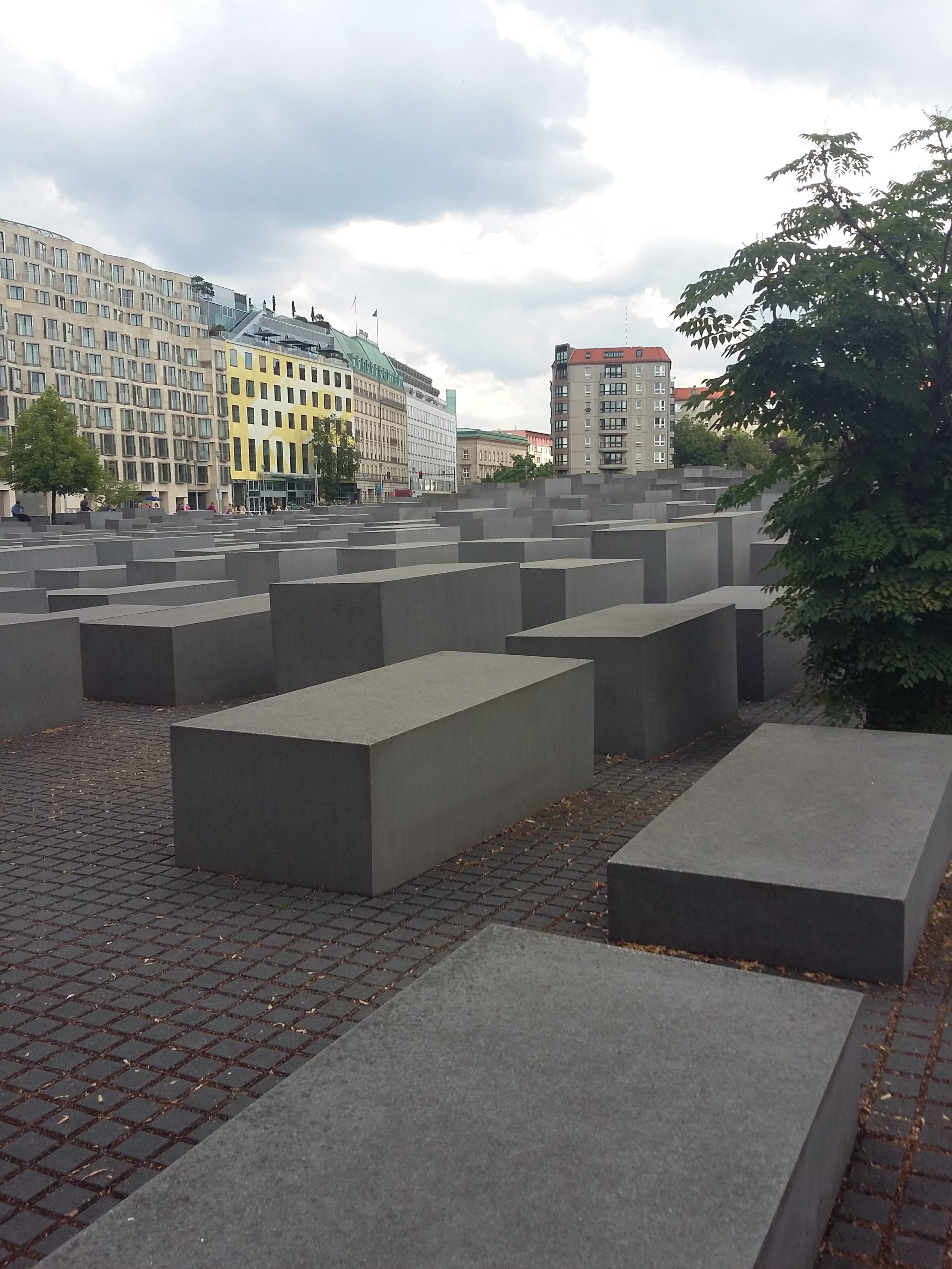 Memorial to murdered Jews opposite Tiergarten Memorial to murdered Jews opposite Tiergarten